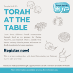 Torah at the Table Meeting 1