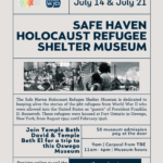 Safe Haven Holocaust Refugee Shelter Museum Trip (Session 1)